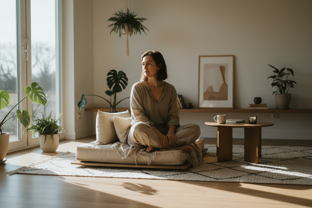  floor-seating (low seating) real image with model